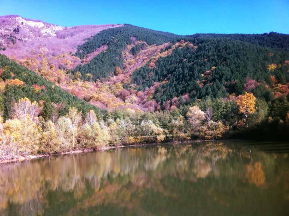 colori d'autunno al Lago dell'Aina !